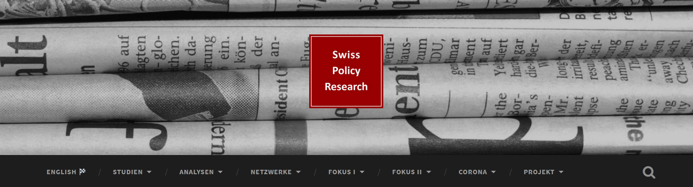swiss policy research banner